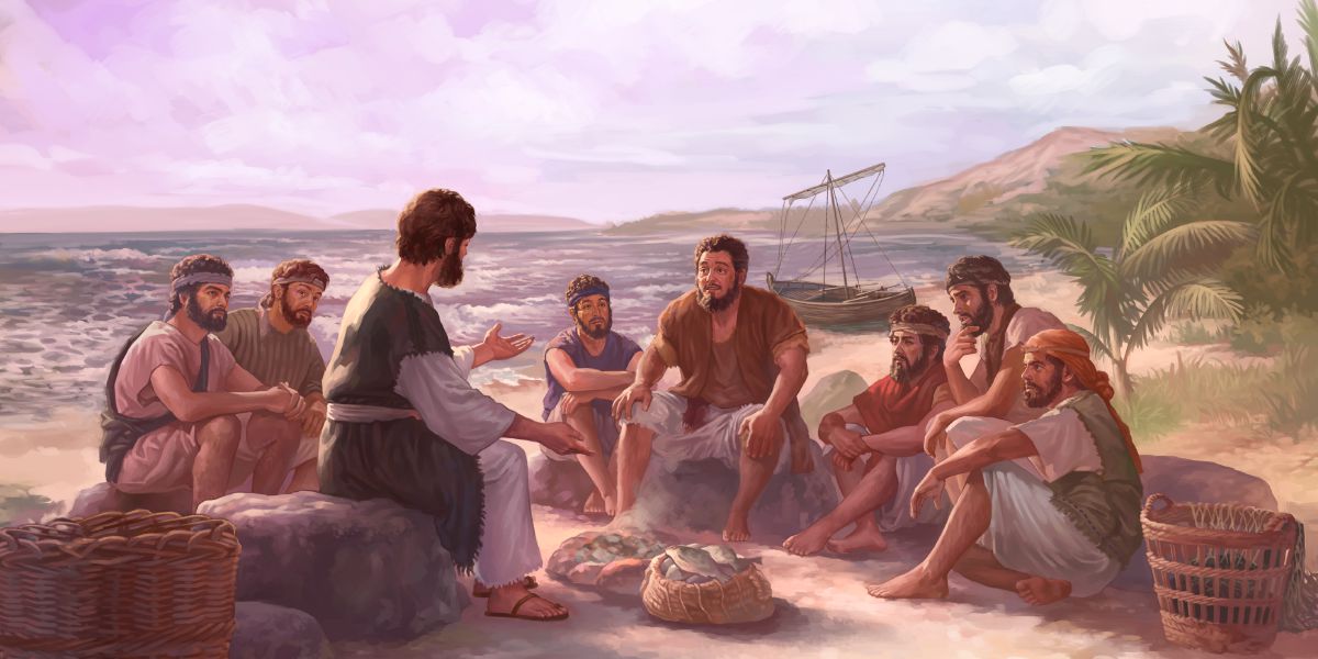 Jezus z uczniami